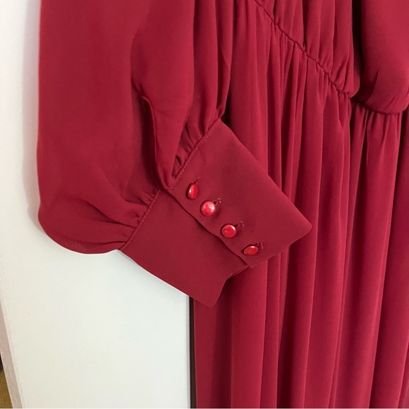 Baltic Born Celine Maxi Dress - Wine Red 3XL - Picture 15 of 15